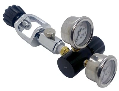 Scuba Tank Adjustable 475 PSI Regulator for Air Tools and Tires