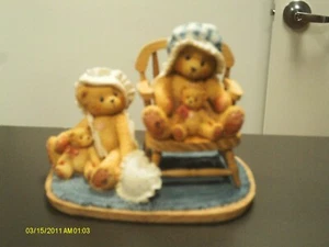 Cherished Teddies ` PRISCILLA & GRETA    Our hearts belong to you   LTD ED  1995 - Picture 1 of 4