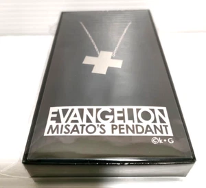 Evangelion Misato Katsuragi official goods Cross Pendant Necklace Anime 2021 - Picture 1 of 8