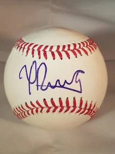 Yasiel Puig Signed Baseball MLB Autographed Signed LA Dodgers COA FREE S&H  - Picture 1 of 1