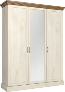 Kleiderschrank / Hochschrank / Nordische Kiefer - Wildeiche / NEU  Royal S3D - Bild 1 von 2