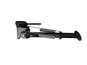 Soporte lateral kmx24 se adapta al scooter Simon SR50 SR80 con tensor de cadena negro - Imagen 1 de 2