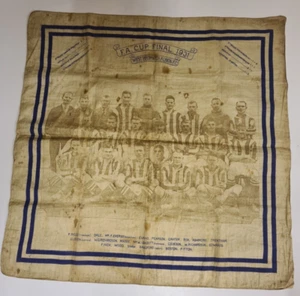 Vintage Taschentuch FA Cup Finale 1931 WBA West Bromwich Albion Fußballverein - Bild 1 von 24