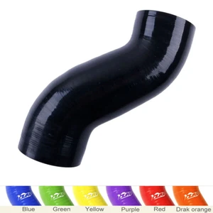 Manguera de tubo de admisión de silicona negra para Subaru GDA GDB WRX STI 2008-2021 Post MAF - Imagen 1 de 10