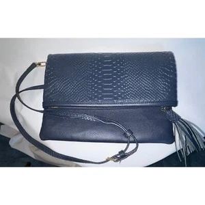 Bolso de mano plegable GiGi New York Stella en negro - Imagen 1 de 10