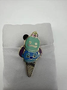 DisneyLand Hong Kong Tsum Tsum Ice Cream Cone Lilo Scrump Pin 2016 - Picture 1 of 2