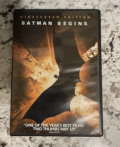 BATMAN BEGINS (DVD/Digital, 2005, Widescreen) - Picture 1 of 5
