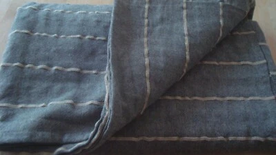 Colcha IKEA TALLORT 59 x 98" (150 x 250 cm) Negra Natural DOBLE - NUEVA NOOP Foto 1 de 4