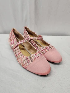C.Paravano Size 42 US 11.5 Women’s Round Toe Ballet Flats with Strap Mary Janes - Picture 1 of 8