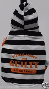 Halloween Martha Stewart Stealing Kisses Guilty as Charged Pet Dog Hoodie XSmall - Picture 1 of 2