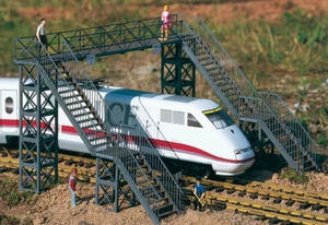 PIKO G-Scale ~ New 2025 ~ Railway Footbridge ~ Building Kit ~ 62032 - Picture 1 of 1