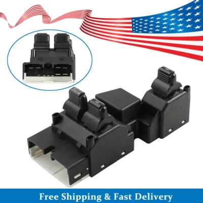 Door Window Switch Front Left 56021912AA For 1998-2002 Dodge Ram 1500 2500 3500 - Image 1 of 4