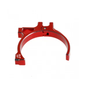 SpeedTek RC 49mm Aluminum Motor Side Mount Heat Sink (Red) - Picture 1 of 1