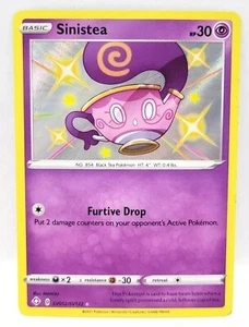Juego de Cartas Coleccionables Pokémon Sinistea SV052/SV122 Destinos Brillantes Bóveda Brillante Raro Casi Como Nuevo/Como Nuevo - Imagen 1 de 2