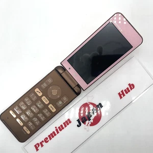 KYOCERA GRATINA KYF31 Pink Android Flip Phone Unlocked SIM Free Japan Clean - Picture 1 of 13