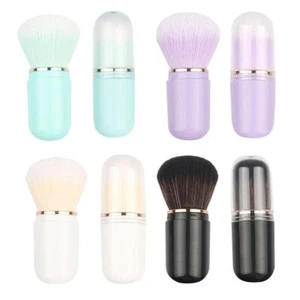 Multifunctional Retractable Kabuki Brush Capsule-shape Blush Brush for Blusher - Picture 1 of 9