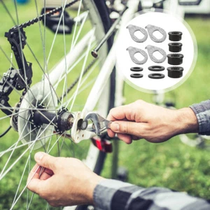 Bicycle Hub Nut Washer Set Bike Front Quick Release Nuts Hanger Wheel - Picture 1 of 12
