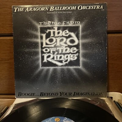 LORD OF THE RINGS Theme 12'' ARAGON BALLROOM ORCESTRA Funk Soul Boogie NM! RARE — 第 1/2 张图片