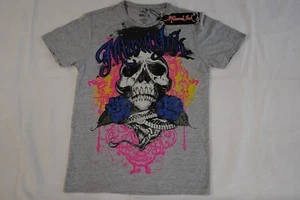 MIAMI INK SKULL TATTOO LADIES T SHIRT NEW OFFICIAL ORIGINAL TATTOO ART TV SHOW - Picture 1 of 6