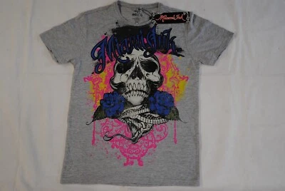 MIAMI INK SKULL TATTOO LADIES T SHIRT NEW OFFICIAL ORIGINAL TATTOO ART TV SHOW - Image 1 of 4