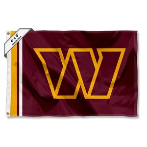 Washington Commanders Large 4x6 Foot Flag - Picture 1 of 2
