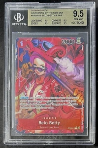 BGS 9.5 One Piece OP05-015 R* Belo Betty Parallel - English - Awakening New Era - Picture 1 of 2