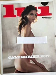 Calendario Pinup Francés 2017 Lui Sexy Mujeres - Imagen 1 de 10