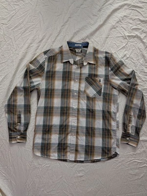 Volcom Men's Long Sleeve Button Down Shirt, Medium - Image 1 of 4