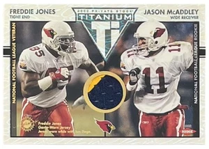 2002 Pacific Private Stock Titanium Jersey #101 Jones / McAddley RC - Picture 1 of 2