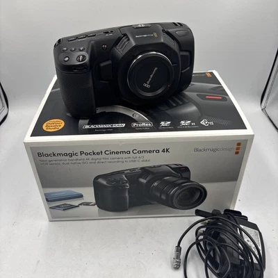 Blackmagic Design Pocket Cinema Camera 4K Sal - Image 1 of 4