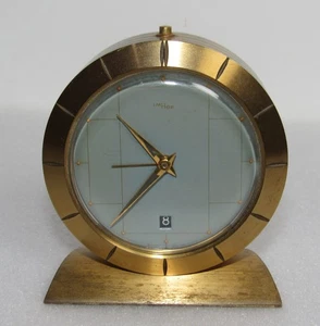 Imhof Calendar and Alarm Desk Clock 8-Day - Picture 1 of 11
