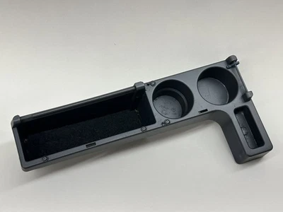 BMW Z3 E36 CENTER CONSOLE CUP HOLDER BLACK 1996-2002  82111469516 - Image 1 of 4