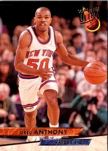 1993 Ultra Greg Anthony #124 New York Knicks Basketball Card - Imagen 1 de 2