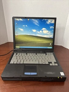 COMPAQ ARMADA E500 LAPTOP VINTAGE PIII 512MB RAM 12GB HDD WINDOWS 98 SE ***Leggi - Foto 1 di 21