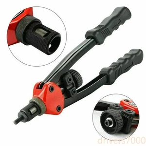 Pistola dado rivetto filettato manuale con dado 605 606 doppio inserto rivettatrice manuale - Foto 1 di 8