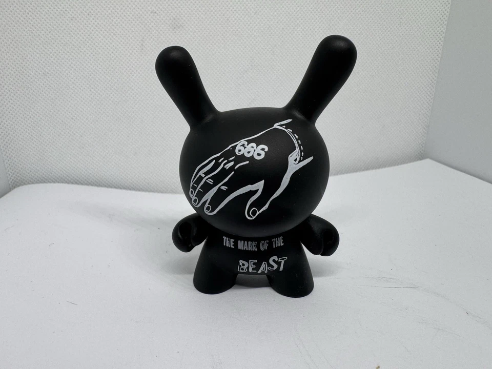 Kidrobot Andy Warhol Dunny Series 2 666 Mark Of The Beast Vinyl Figure - Image 1 of 4