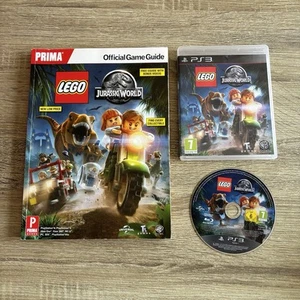 Lego Jurassic World PS3 Spiel & Offizielles Strategiehandbuch - Bild 1 von 20