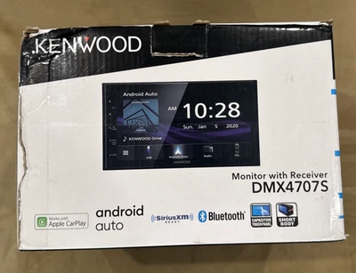 Kenwood 6.8" DMX4707S, Monitor con Receptor Radio, SiriusXM Listo - ¡CAJA ABIERTA!  Foto 1 de 4