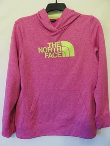 NUEVO SIN ETIQUETAS The North Face Sudadera con Capucha Pullover Rosa/Amarillo Talla XL Para Mujer - Imagen 1 de 10