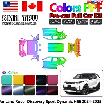 Película de protección de pintura PPF para Land Rover Discovery Sport Dynamic HSE 2024-2025 Foto 1 de 4