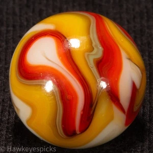 Mármol Sammy's Mountain Swirl 5/8" - Como Nuevo Hawkeyespicks sg - Imagen 1 de 7