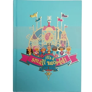 Cuaderno Disneyland Paris It's A Small World Journal A5 tapa dura libro Disney - Imagen 1 de 9