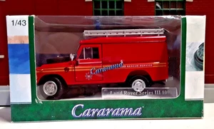 Cararama 1:43 Scale Land Rover Series III 109 Fire and Rescue - NIB (FD-20 - Picture 1 of 5