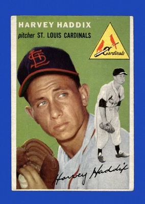 1954 Topps Set-Break # 9 Harvey Haddix VG-VGEX *GMCARDS* - Imagem 1 de 2