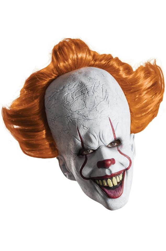 Brand New IT Pennywise Scary Clown Adult Overhead Mask - Image 1 of 1