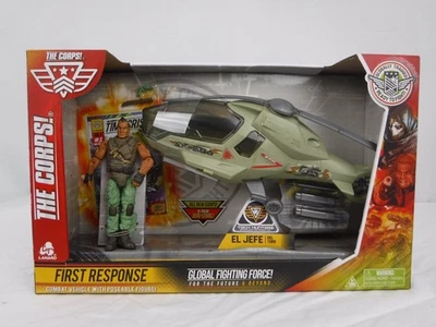 Lanard EL CUERPO! Helicóptero Primera Respuesta con El Jefe Del Toro Nuevo en Caja. Foto 1 de 4