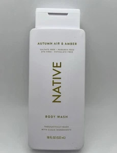 Native Body Wash Autumn Air & Amber Sulfate Free - 18 fl oz - Picture 1 of 3