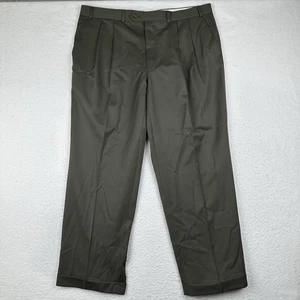 Vintage Ralph Lauren Hose Herren 38x27,5 Super 100s Wolle Union Made Plissee Bündchen - Bild 1 von 11