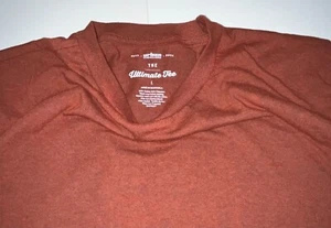 Urban Pipeline ULTIMATE TEE Large L Dark Orange Muscle Fit T-shirt - Picture 1 of 2