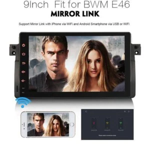 9'' Android 2+32GB 8.0 8-CORE Car Stereo GPS Radio Nav OBD WiFi For BMW 3 Series - Picture 1 of 12